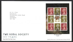 2010 DX49 booklet pane SG Y1774l First Day Cover