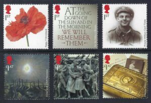 QEII 2014 Centenary of the First World War - unmounted mint