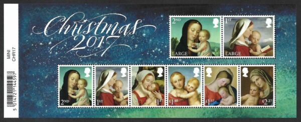 QEII 2017 Christmas MS4027 – unmounted mint