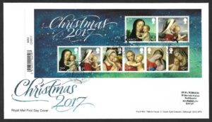 2018 Christmas MS4027 First Day Cover