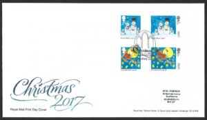 2018 Children`s Christmas First Day Cover