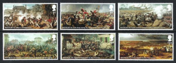 QEII 2015 Battle of Waterloo - unmounted mint