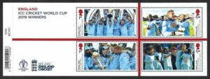 QEII 2019 Men`s Cricket World Cup Winners MS4274 – unmounted mint