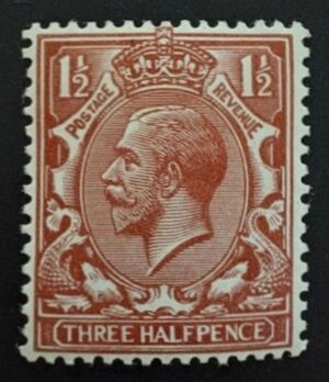 KGV SG 362/65 Spec N18(4) 1½d very deep red-brown – mounted mint