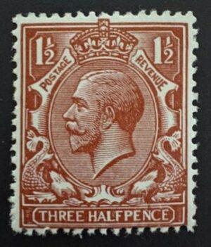 KGV SG 362/65 Spec N18(6) 1½d deep chocolate brown – mounted mint