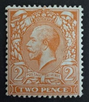 KGV SG 366/69 Spec N19(4) 2d pale orange – mounted mint