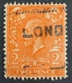 KGV SG 366/69 Spec N19(9) 2d intense bright orange – fine used