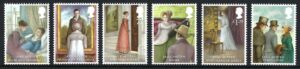 QEII 2013 Jane Austen – unmounted mint