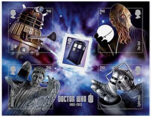 QEII 2013 Doctor Who MS3451 - unmounted mint