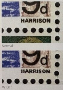 QEII 1970 SG 764 Spec W131(f) "HARRISON" redrawn variety - unmounted mint