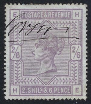 QV sg178 2s6d lilac (H-E) fiscally used