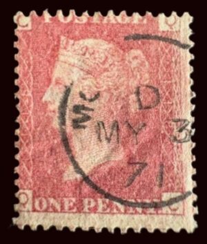 QV sg43 1d red (Q-C) plate 118 with cds