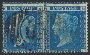 QV sg45 2d blue pair (NK-NL) plate 12
