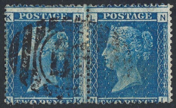 QV sg45 2d blue pair (NK-NL) plate 12