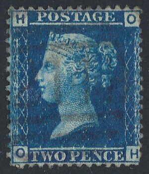QV sg45 2d blue (O-H) plate 12