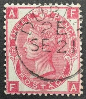 QV sg103 3d rose (F-A) plate 8 with fine Dublin cds