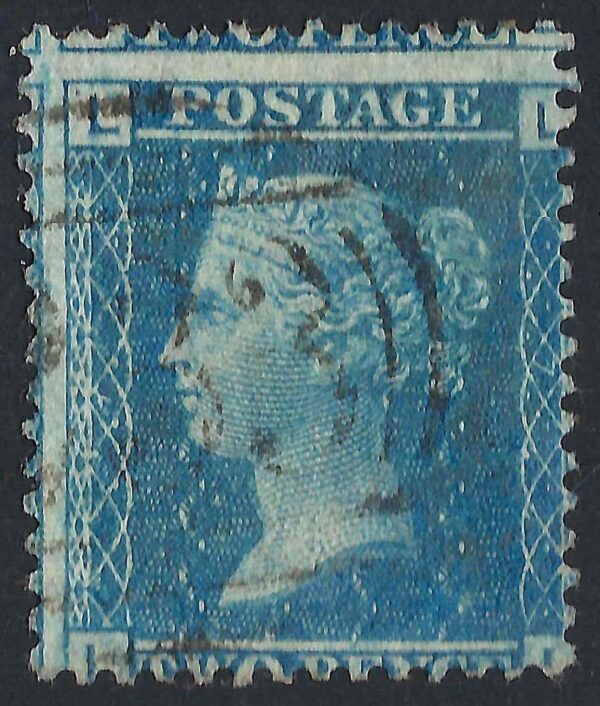 QV sg45 2d blue (L-L) plate 7