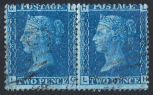QV sg45 2d blue pair (LG-LH) plate 9 – good used