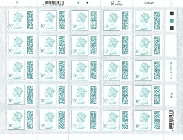 100 x 10p