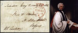 1834 Free front signed by Archbishop of Canterbury William Howley