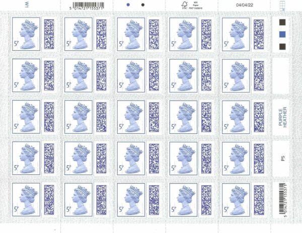 100 x 5p