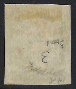 QV 1840 1d black (E-D) Plate 3