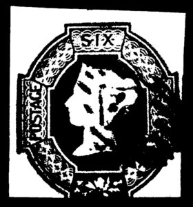 QV sg60wi 6d purple (wmk inverted) fine used