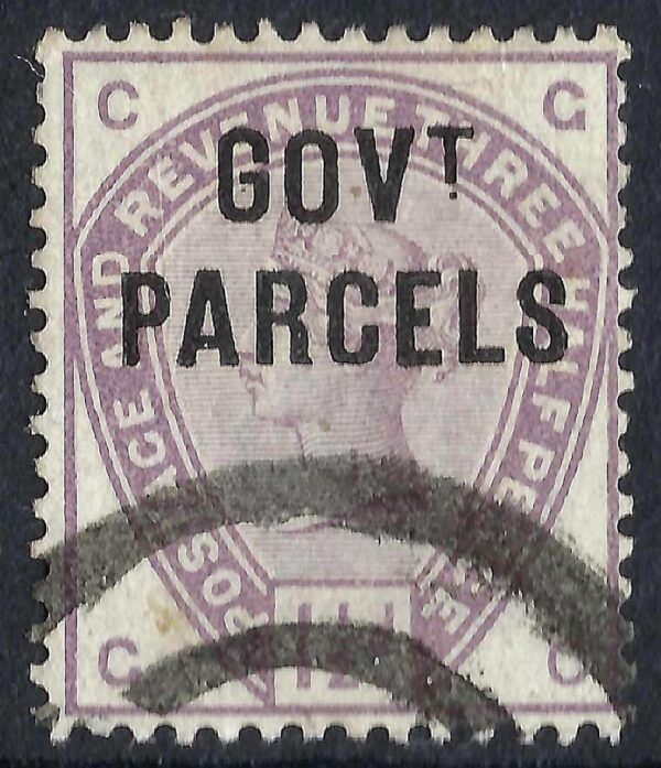 QV sgO69 1½d lilac GOVT PARCELS - fine used