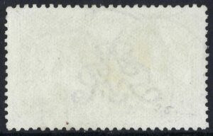 KGV sg404 £1 dull blue-green - good used example