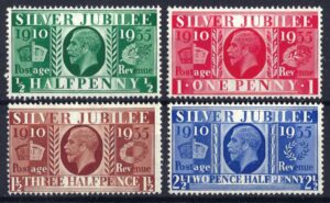 KGV 1935 Silver Jubilee set sg453-456 - unmounted mint