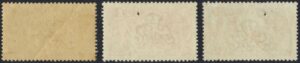 KGV Bradbury Wilkinson Seahorse mint set