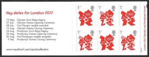 QEII 2012 Olympic & Paralympic Games booklet MB10
