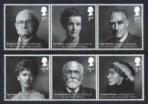 QEII 2016 British Humanitarians – unmounted mint
