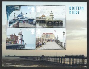 QEII 2014 British Piers MS3641 – unmounted mint