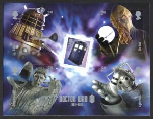 QEII 2013 Doctor Who MS3451 - unmounted mint