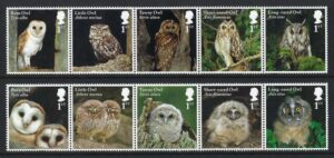 QEII 2018 Owls - unmounted mint