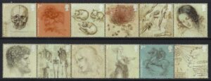 QEII 2019 Leonardo Da Vinci - unmounted mint