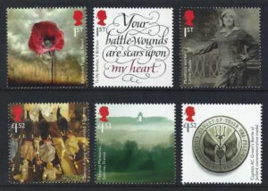 QEII 2016 Centenary of First World War – unmounted mint
