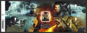 QEII 2018 Game of Thrones MS4043 - unmounted mint