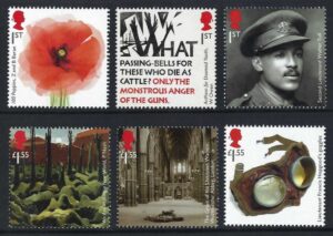 QEII 2018 Centenary of First World War - unmounted mint
