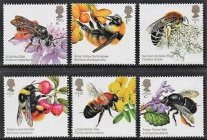 QEII 2015 Bees - unmounted mint