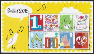 QEII 2015 Smilers MS3678 - unmounted mint