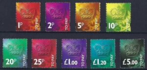 QEII 1994 D102-D110 Postage Dues – unmounted mint