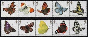 QEII 2013 Butterflies - unmounted mint