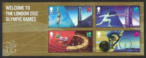 QEII 2012 Welcome to London Olympic Games MS3341 - unmounted mint