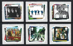 QEII 2007 Beatles Album Covers - unmounted mint