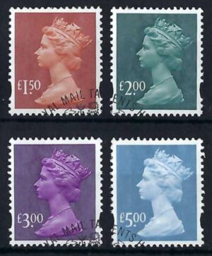 QEII 1.7.2003 High Value definitives – fine used