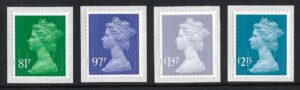 QEII 26.3.2014 Machin definitive set - unmounted mint