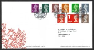QEII 3-1-2013 definitives First Day Cover