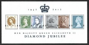 QEII 2012 Diamond Jubilee MS3272 - unmounted mint